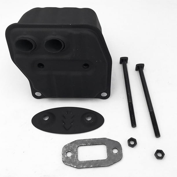 Silencer Kit For 4500 5200 5800 Two Holes 45cc 52cc 58cc Chainsaw Replace Set 